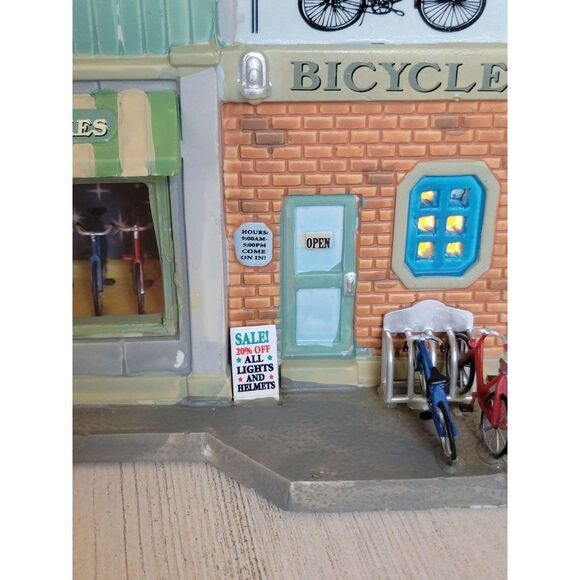 Lemax Comet bikes 2012 Village accessory Xmas - Picture 4 of 12